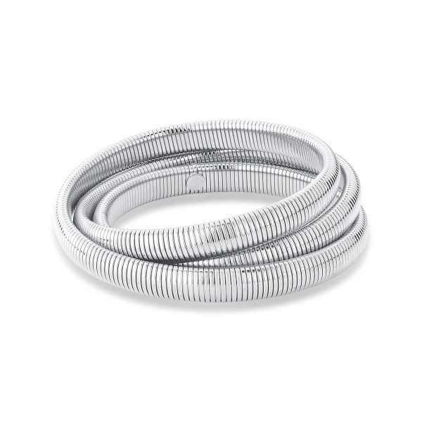 Brinco de Argola 5,6cm cor Prata ou Dourado - Image 3